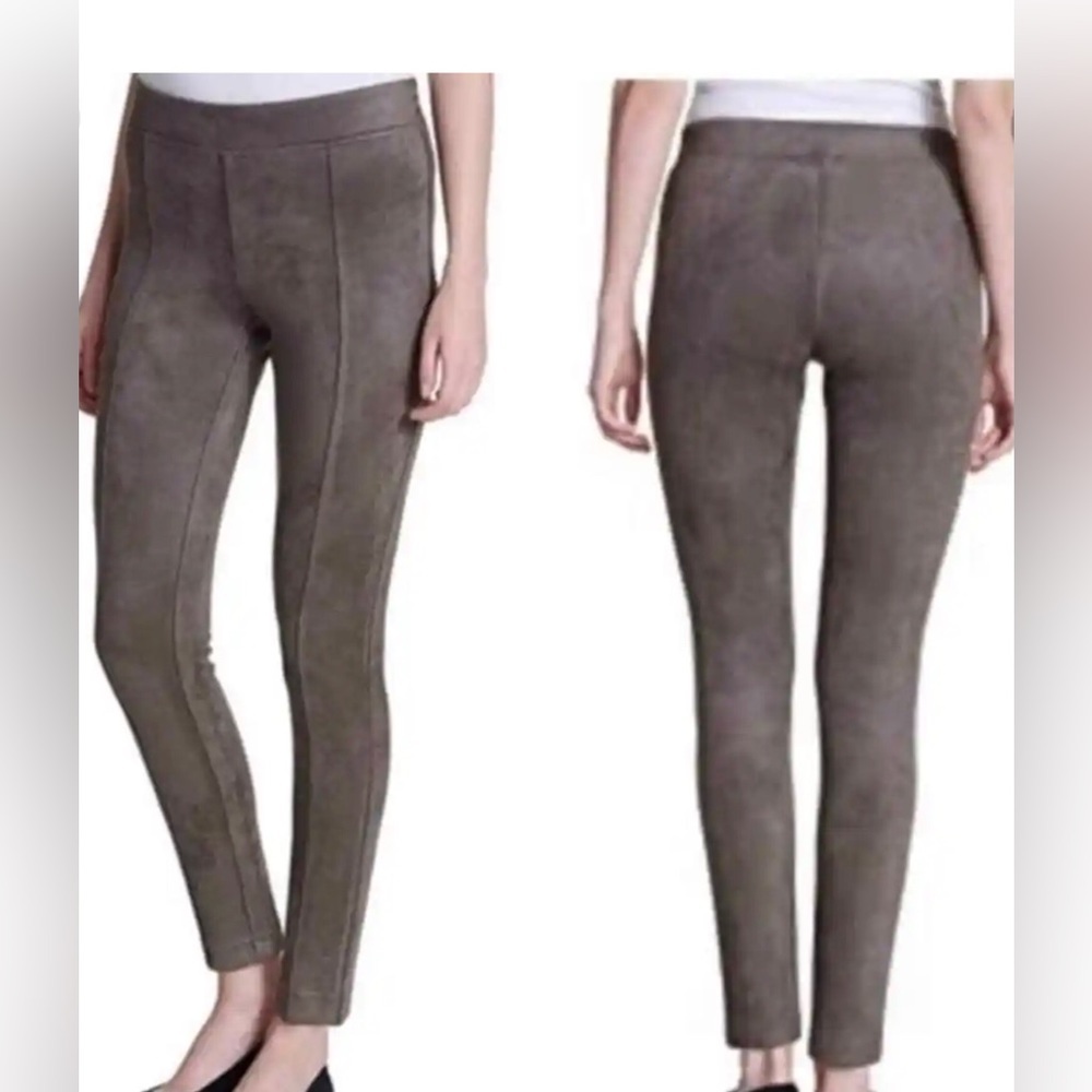 Andrew Marc faux suede leggings size XL